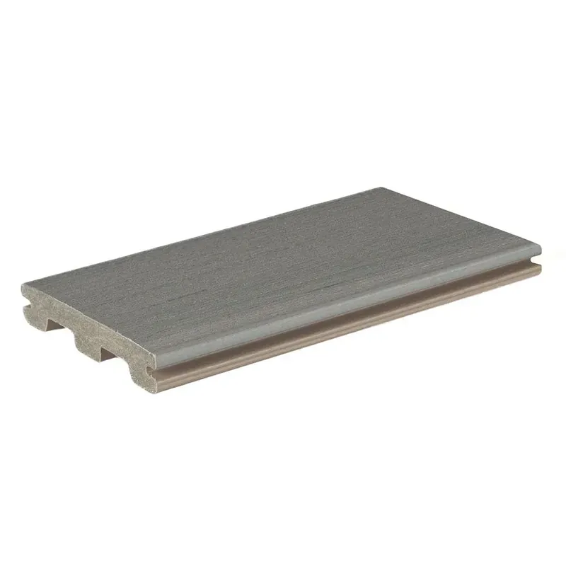 Achetez Aujourd'hui Planche de terrasse rainurée en Composite 1" x 6" TimberTech Prime+ - Sea Salt Gray
