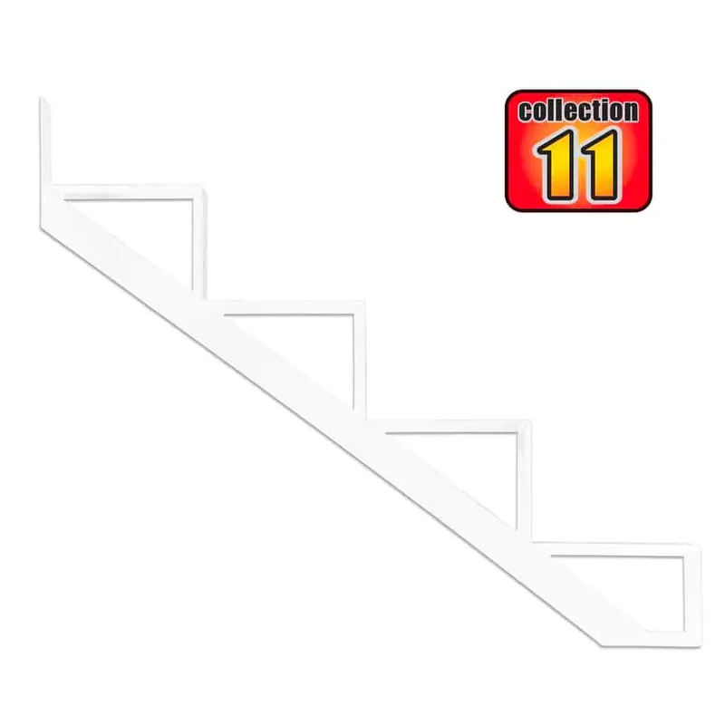 Limon d ’aluminium blanc Collection 11 (10 ¼ ’’) – Pylex – Sur commande* Achat Immédiat