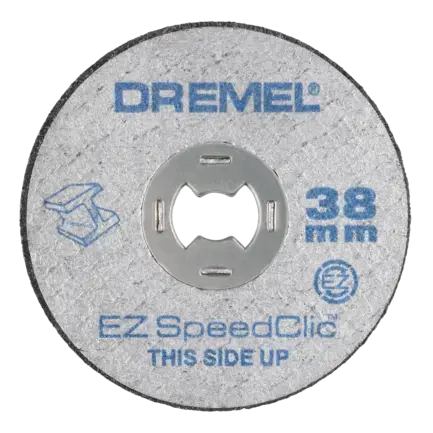 Prix Réduit LOT de 5 Disques A Tronçonner EZ SpeedClic Ø38 MM Epaisseur 1,2 MM DREMEL – 2615 S456 JC