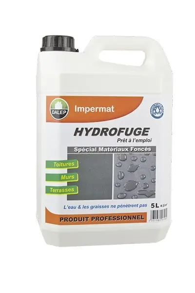Hydrofuge DALEP Spécial matériaux foncés IMPERMAT Bidon de 5 Litres – 230005 Offre Du Jour