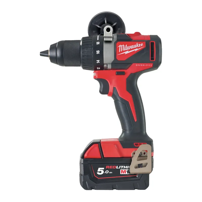 Perceuse visseuse M18 BLDD2-502X - MILWAUKEE - 2 batteries 5.0 Ah - chargeur - HD Box - 4933464515 Commande En Gros