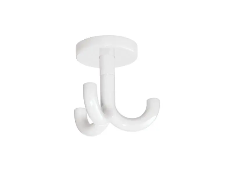 Authentique Crochet plafond HEWI 3 branches – Blanc pur – 477.80.050