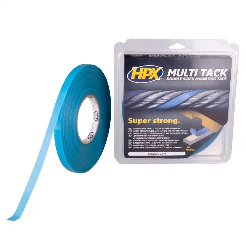 Paiement Sécurisé Ruban adhésif HPX double-face – Extra-fort – 19 mm x 25 m – PA1925