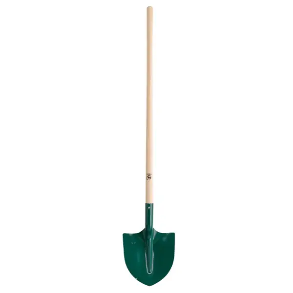 Expédition Rapide Pelle ronde tôle 27cm manche bois 110cm certifié PEFC LEBORGNE – 005271