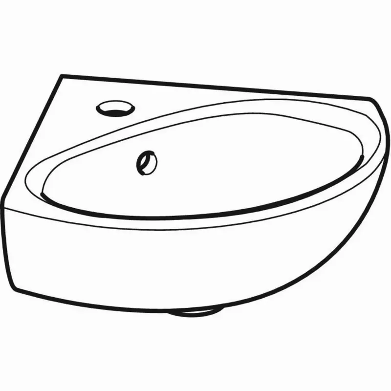 Lave-mains d‘angle Bastia GEBERIT – 501.611.00.1 Prix Choc