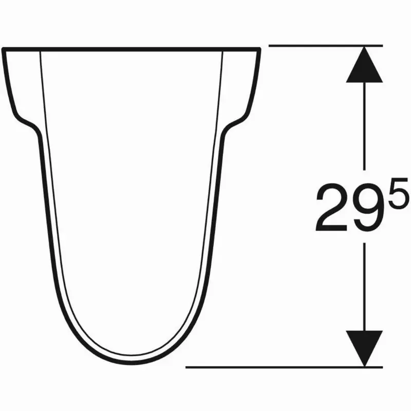 Cache siphon Bastia GEBERIT – 501.607.00.1 Nouveauté