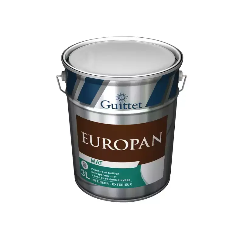 Affaire À Saisir Peinture GUITTET Europan – Mat blanc – 10L – 29653