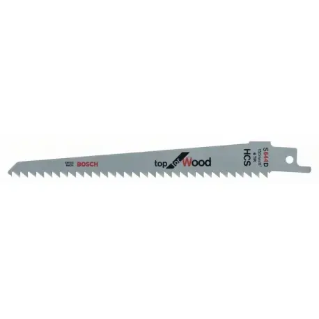 Lame de scie sabre HCS Bois S644D BOSCH 150 mm – Boite de 100 – 2608650551 Réduction