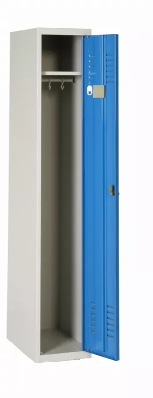 Prix Cassé Vestiaire industrie AKAZE propre 1 colonne – H180cm x L30cm x P50cm – CVP311DSP