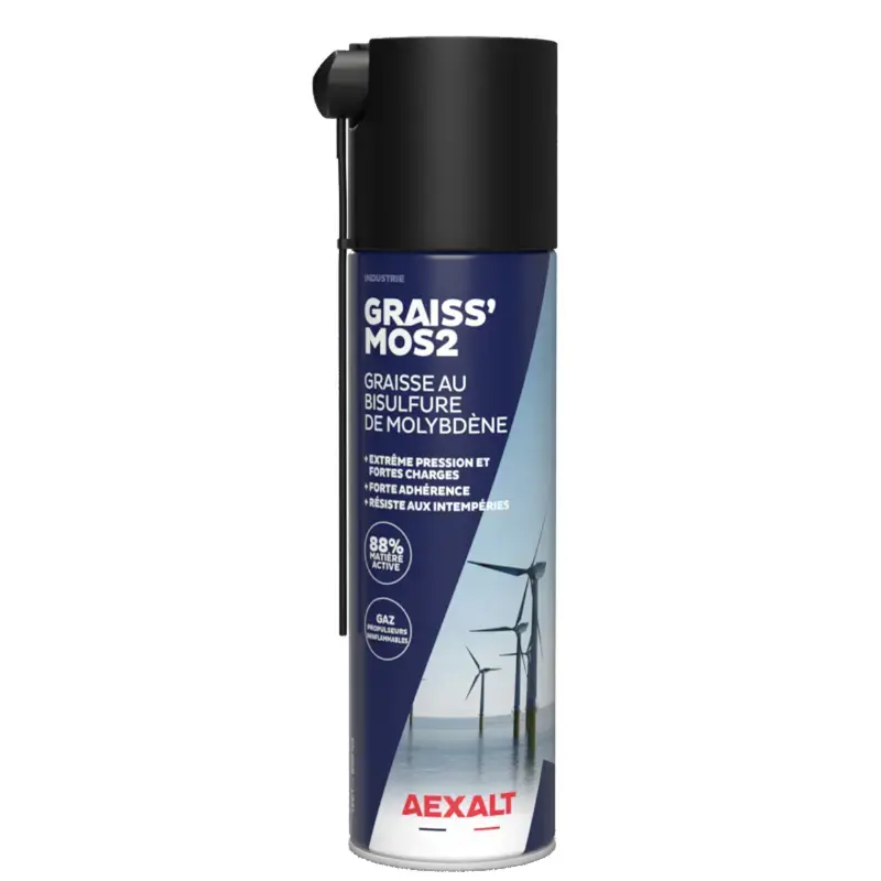 Dernière Chance Graisse MOS2 spécial extrême pression aérosol 650 ml – AEXALT – 1561