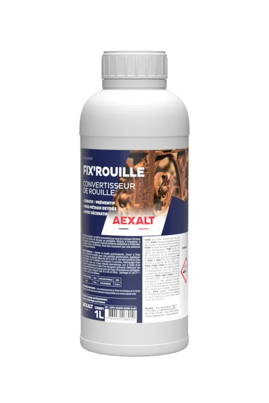 Convertisseur de rouille Fix‘rouille 1L – AEXALT – CR801 Offre Du Jour
