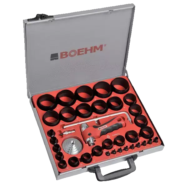 Coffret d‘emporte-pièces de 39 outils de capacité 2 – 60 mm avec cutter circulaire – JLB260PACC Prix Choc