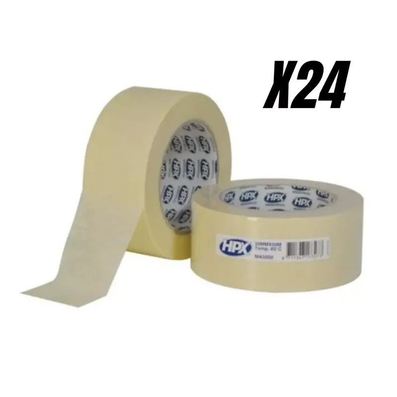 Prix Choc Lot de 24 ruban de masquage HPX 50 mm x 50 m – MA5050