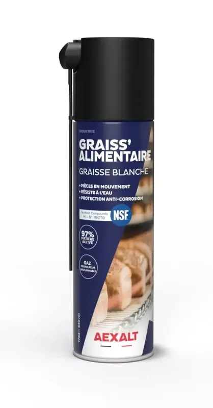 Satisfait Ou Remboursé Graisse blanche alimentaire – 650 ml – AEXALT – 1763