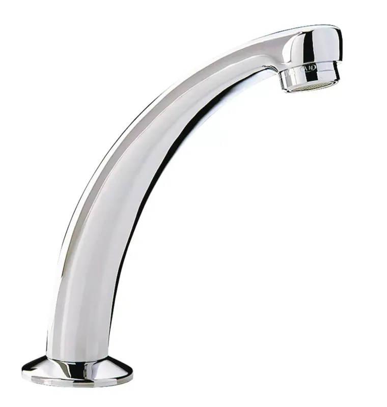 Commander Vite PRESTO Bec fixe pour lavabo diamètre 15×21 Lg 130 Chromé Laiton – 30302
