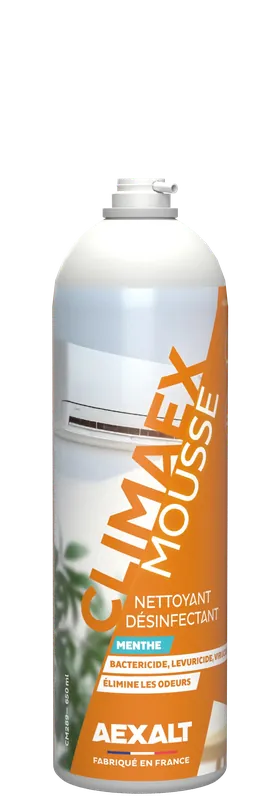 Réduction Nettoyant désinfectant CLIMAEX MOUSSE 650ml – AEXALT – CM289