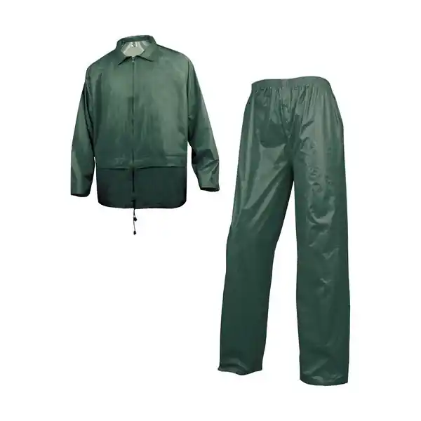 Commande En Gros Ensemble de pluie PVC EN400 vert Taille L Delta plus