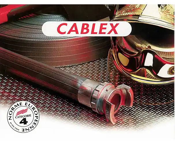 Tuyau Cablex revêtement élastomère nitrile PVC gris Delannoy Frères Commander Vite