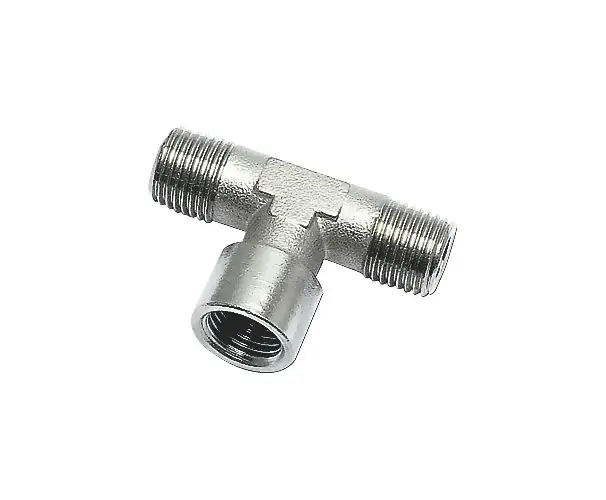 Commande En Gros Té égal femelle au centre 2 mâles laiton nickelé série 0928 Parker Legris