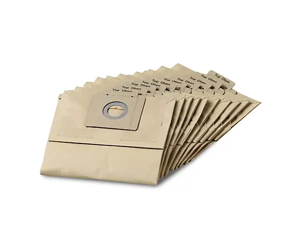 Lot de 10 sacs filtrants papier Karcher Offre Du Jour
