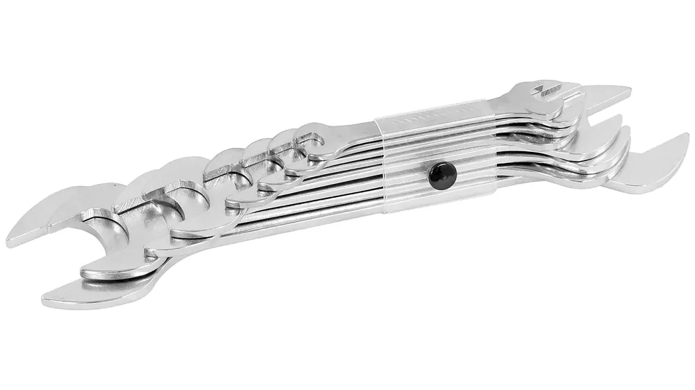 Super Prix Ensemble de 8 Clés à Fourche Doubles Minces 8x9 10x12 11x13 14x17 19x21 22x23 24x27 30x32 mm ASAHI