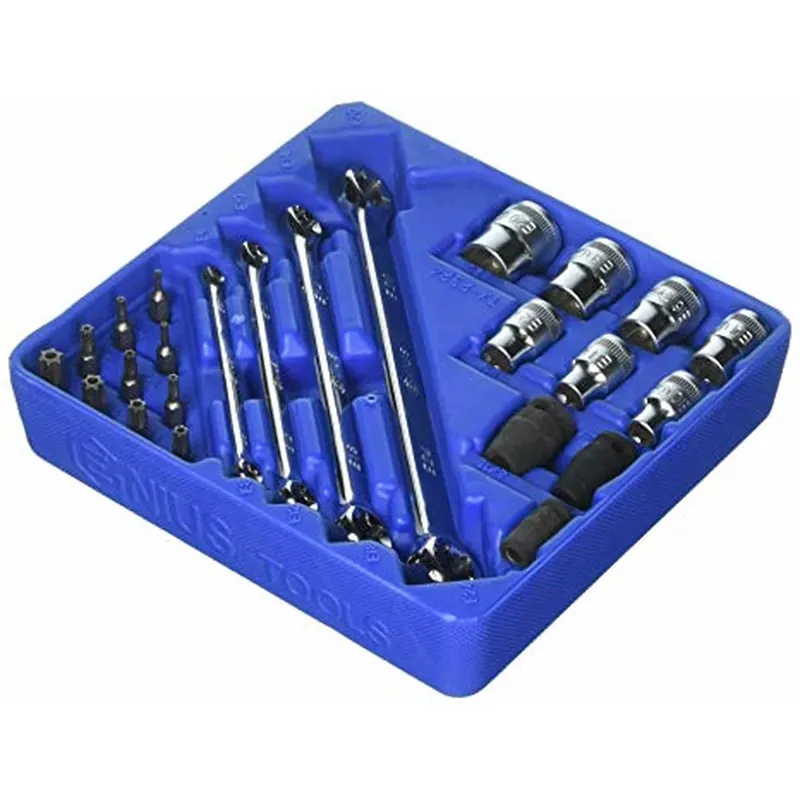 Genius Tools GNSTX-2324 Jeu complet de clés de type étoile 24 pièces Solde