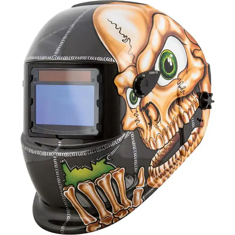 Usine Directe Titan Tools 41279 Shop Iron Casque de soudage à obscurcissement automatique à énergie solaire