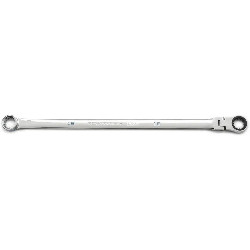 GEARWRENCH 18mm 120XP Universal Spline XL GearBox Clé à cliquet à tête flexible - 86118 Marque