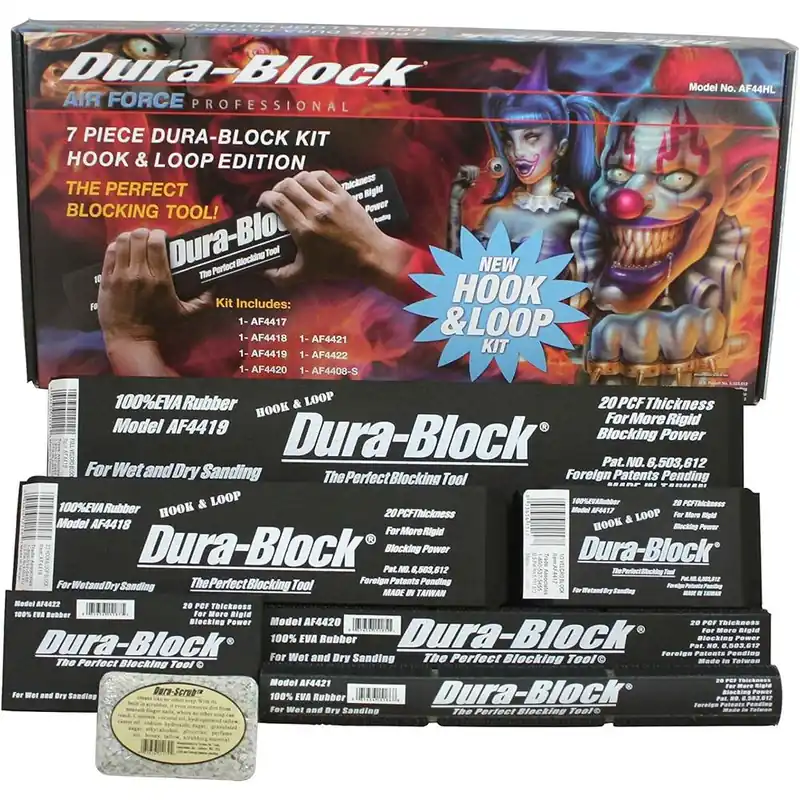 Réduction Dura Block Af44hl Lot de 6 blocs Dura avec crochet et boucle pour savon