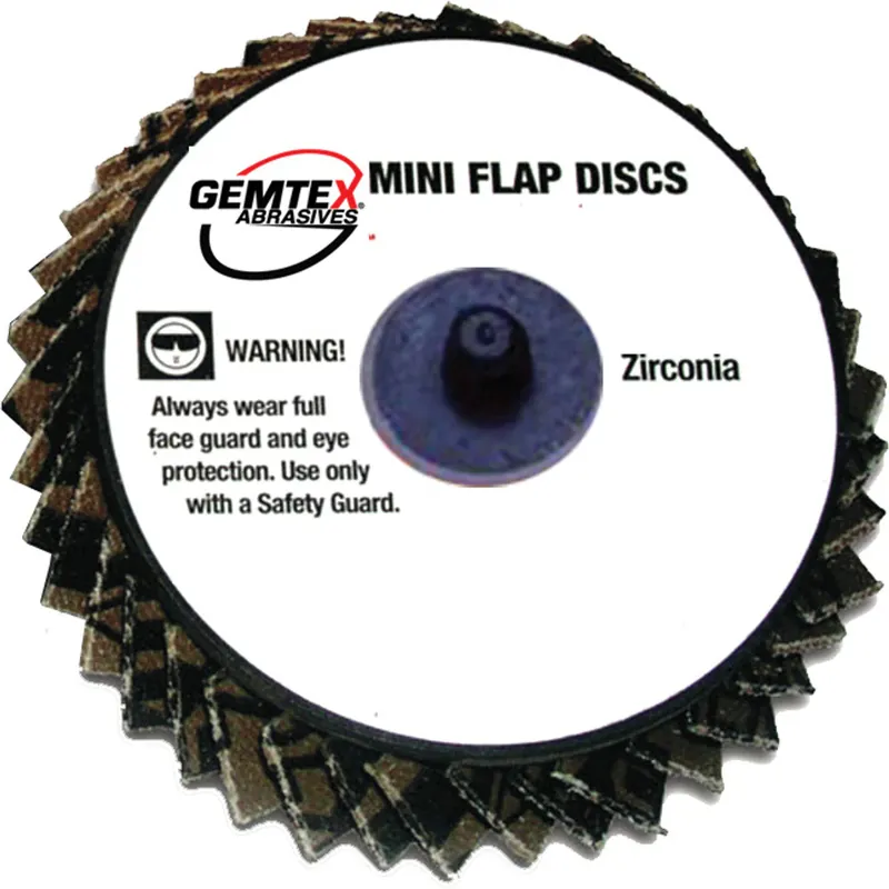 Gemtex Abrasives 22520505 Mini Disques À Lamelles Zircone 2&Prime; Type R Grain 60 – Paquet de 10 Top Vente