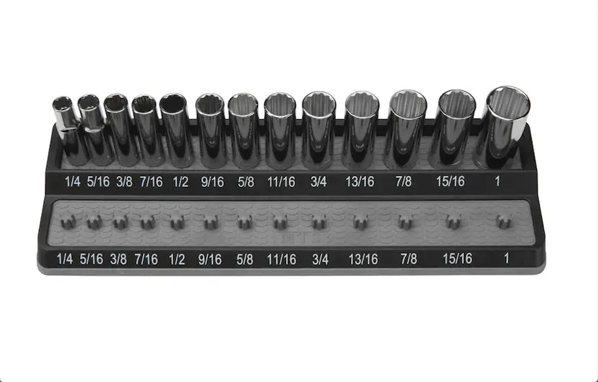 Mechanic‘s Time Savers PSH38S-GRY Support de douille à friction SAE 3/8" Gris Remise