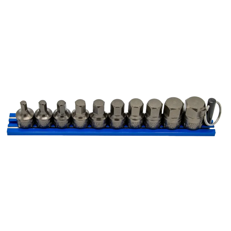 Meilleure Vente Vim Tools VIMIMPACT-VM6 Jeu d‘hexagones métriques demi-coupés - 3/8" Sq. Dr