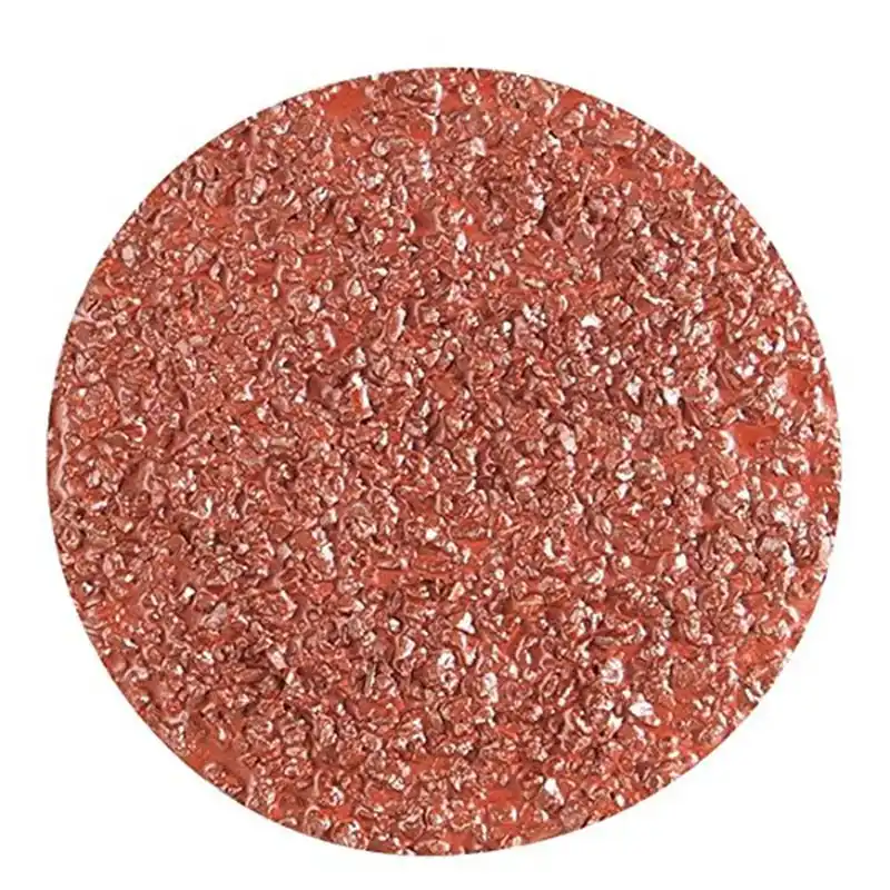 Gemtex Abrasifs 21230505 Disque en fibre de résine. Support papier. Oxyde d‘aluminium. R Grit. Roulez. 1&Prime; de largeur. 3&Prime; de longueur. Rouge (Paquet de 25) Meilleure Vente