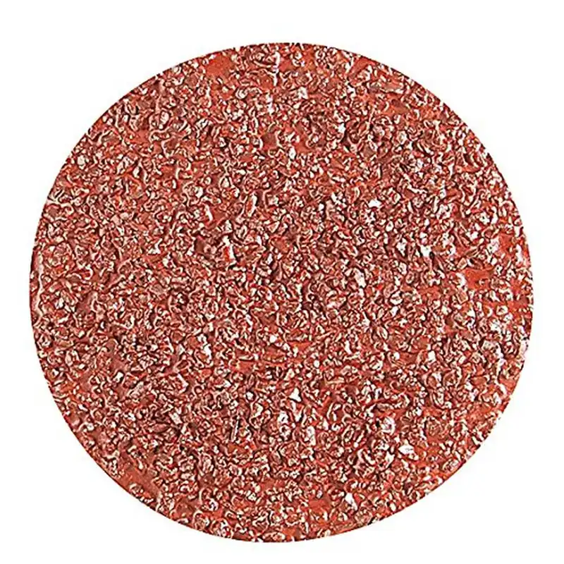 Gemtex Abrasifs 21230605 Disque en fibre de résine. Support papier. Oxyde d‘aluminium. R Grit. Roulez. 1&Prime; de largeur. 3&Prime; de longueur. Rouge (Paquet de 25) Prix Promo