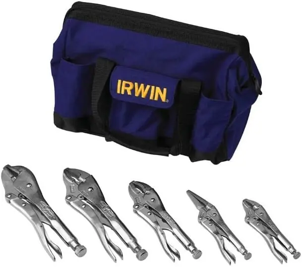 Irwin Tools 2077704 Vise-Grip LCKING PINCES KIT DE SAC ORIGINAL ‘NYLON‘ Dernier Modèle