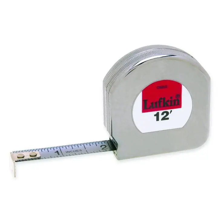 Crescent Lufkin C9212 RUBAN COURT CHR MEZURALL 1/2"X12 Pas Cher