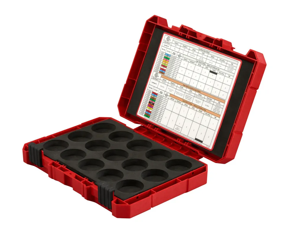Solde Milwaukee Tool 49-12-CASE POUR 15 JEUX DE MATRICES U 12T