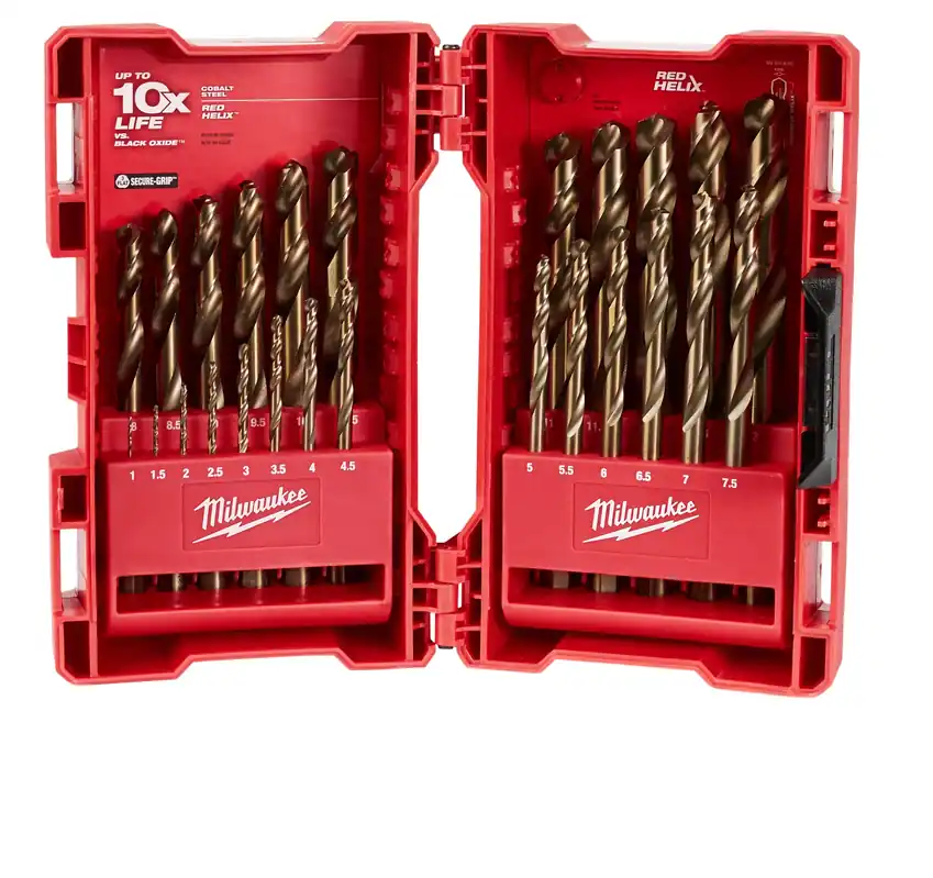Milwaukee Tool 48-89-2531 KIT MÉTRIQUE COBALT RH 25PC Réduction