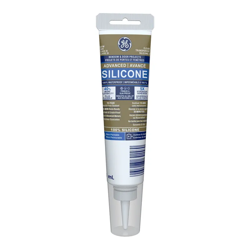 Meilleur Choix Silicone pour portes et fenêtres, clair, 82,8 ml