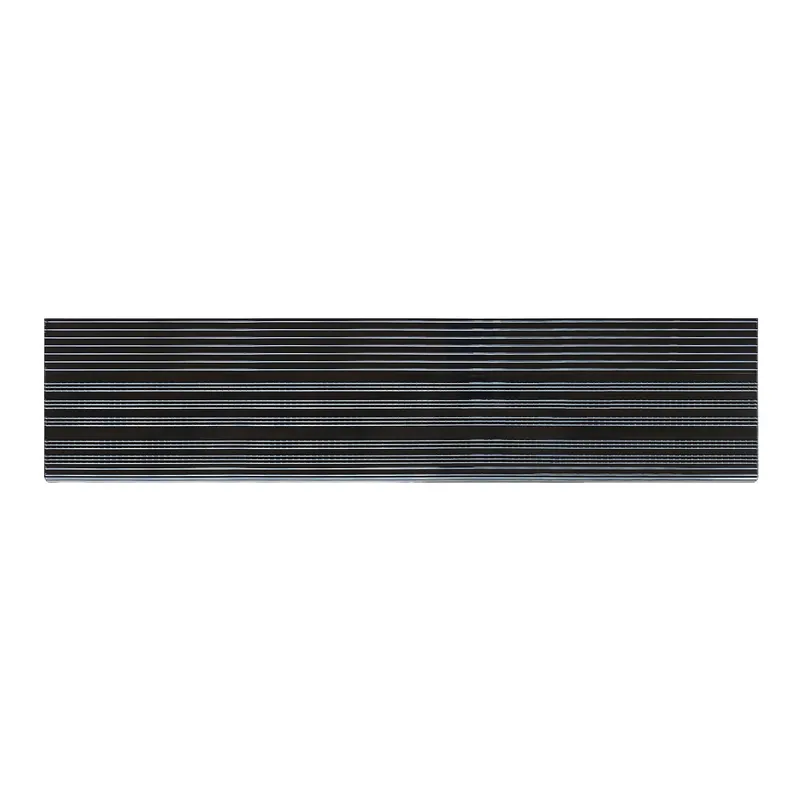 Satisfait Ou Remboursé Marche en aluminium, noir, 11&Prime; x 48&Prime;