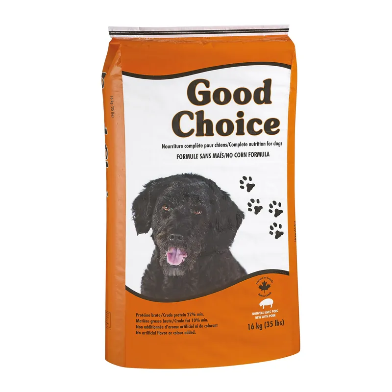Nourriture à chien Good Choice, 16 kg Vente Directe