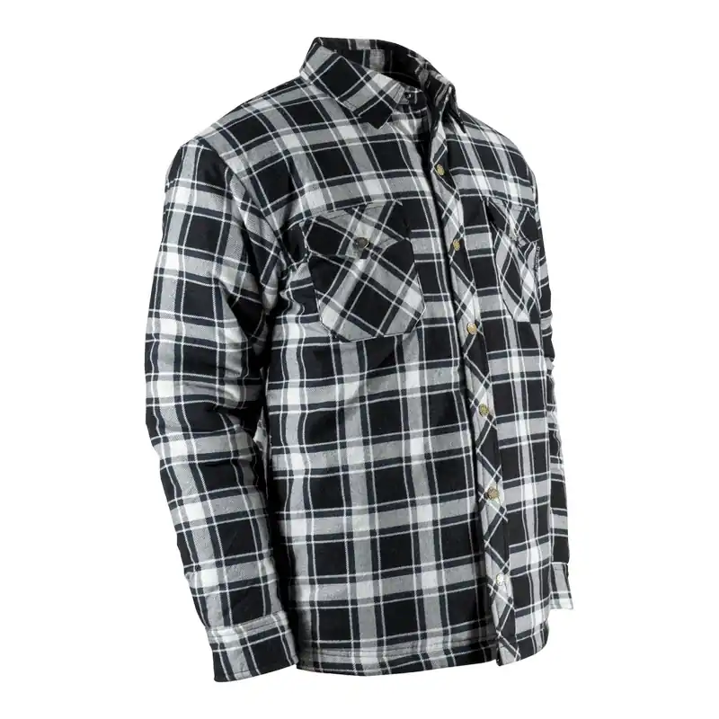 Prix Bas Chemise de flanelle doublée piquée