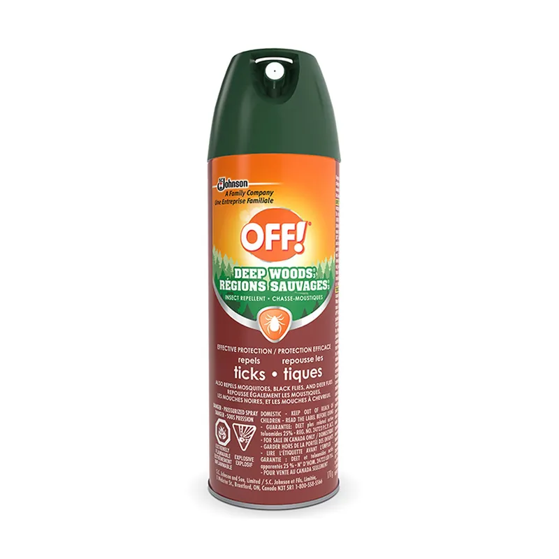 Commande En Gros Chasse- moustique Off Régions Sauvages formule contre les tiques 170 g