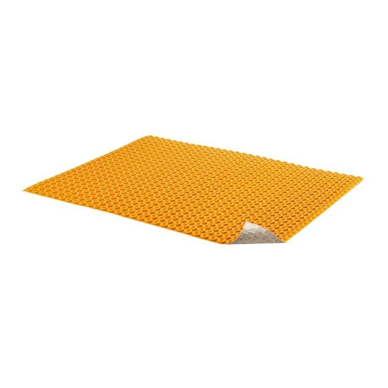Offre Limitée Membrane de plancher, Ditra-Heat, 5,5 mm, 8,6 pi², polypropylène, orange