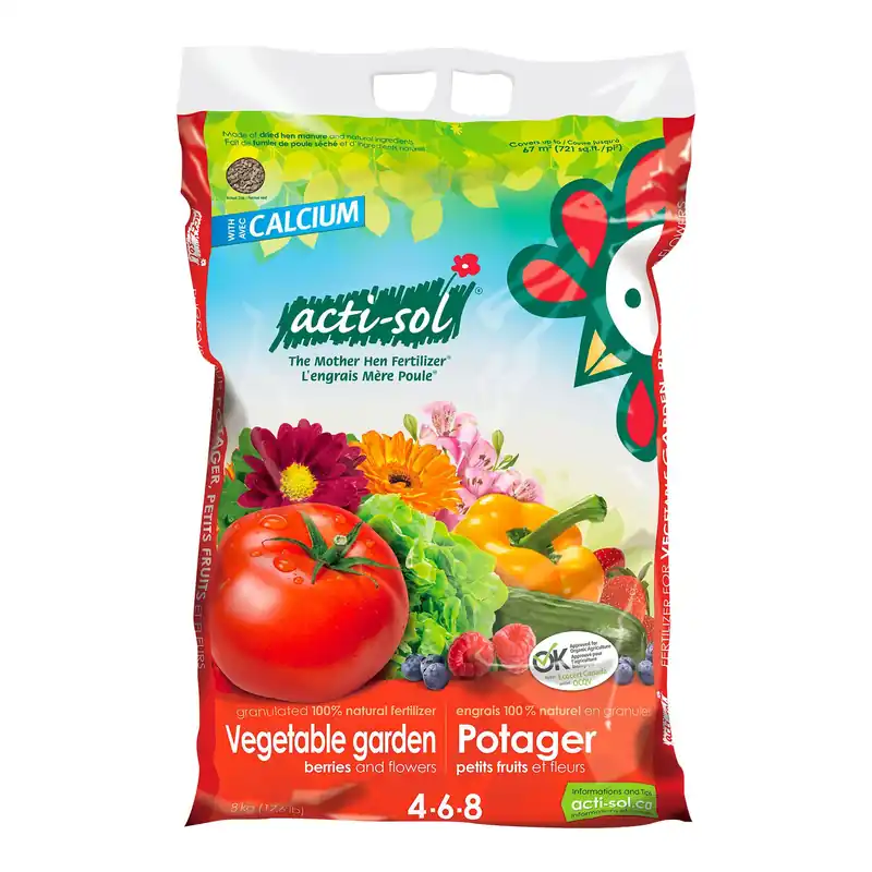 Engrais pour potager 4-6-8, 8 kg Vente Flash