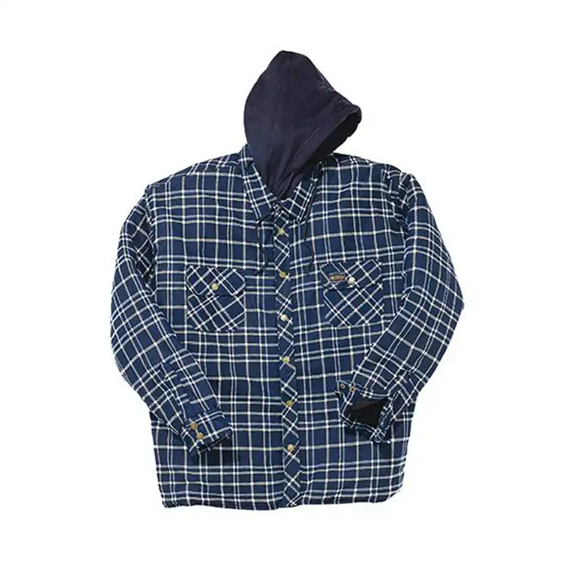 Chemise de flanelle avec capuchon Acheter En Ligne