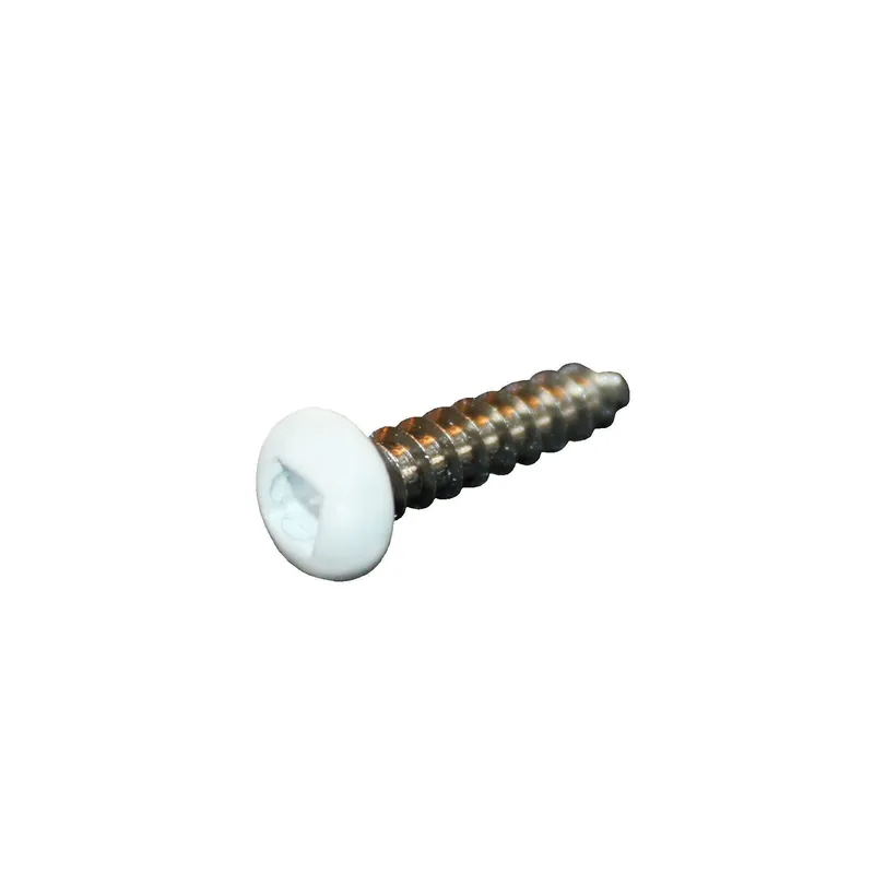 Meilleur Prix Vis, acier inoxydable, 8 x 3/4&Prime;, blanc, 500/pqt
