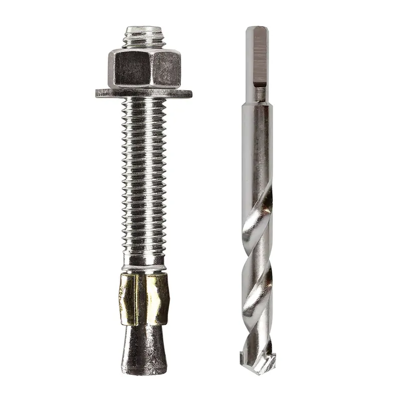 Commande En Gros Ancrage Parawedge, finition zinc, pqt/50, 3/8&Prime; x 3&Prime;